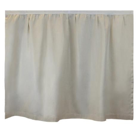 Bed Skirt Panel - Gold Metallic