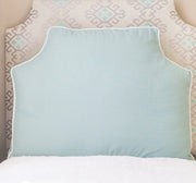 Headboard Pillow - Spa Blue