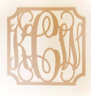 Wall Monogram - Square Script
