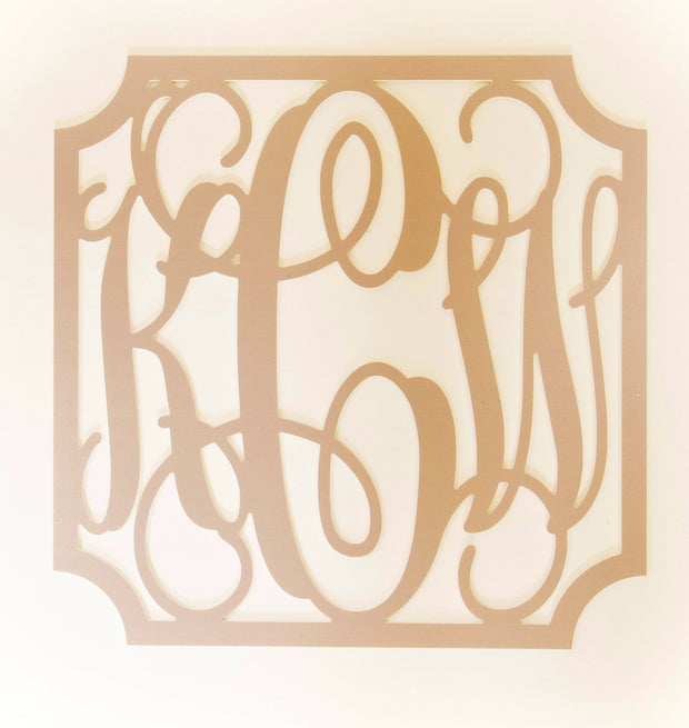 Wall Monogram - Square Script