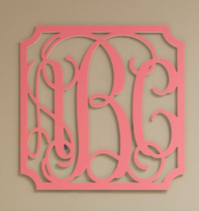 Wall Monogram - Square Script