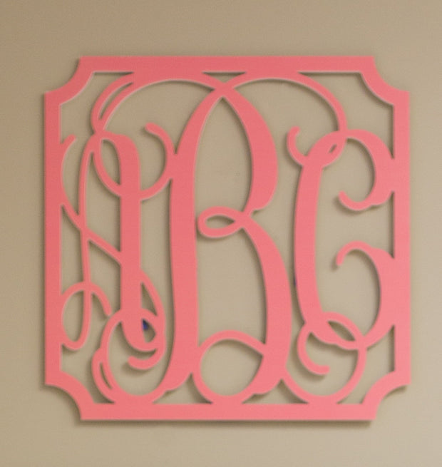 Wall Monogram - Square Script