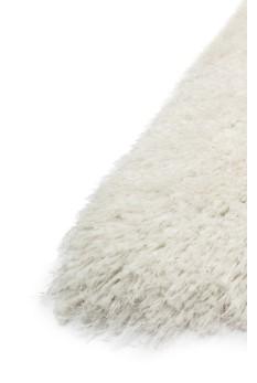 Celestial Shimmer Shag Rug -White