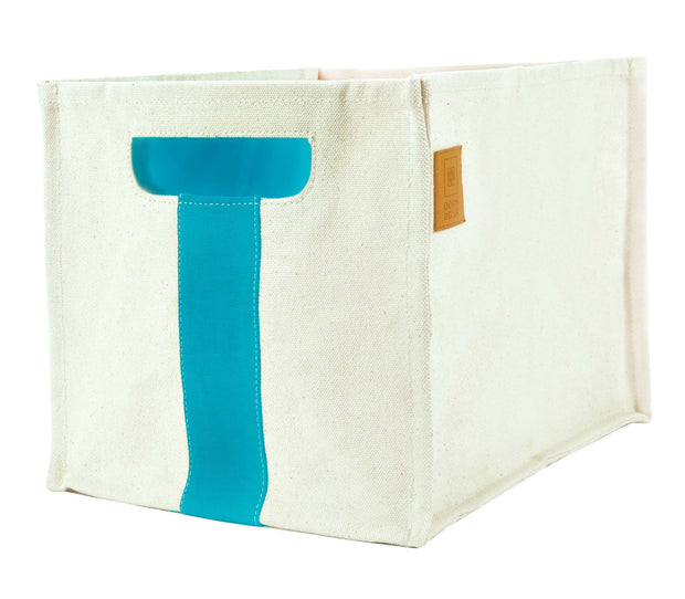 Cubby Bin Turquoise - Small