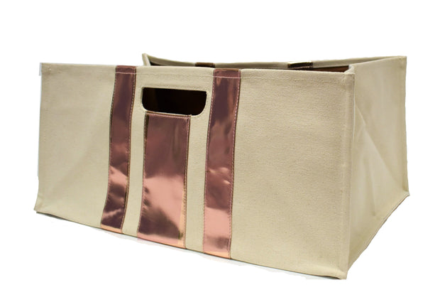 Cubby Bin Rose Gold - Large