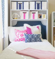 University Line Headboard Navy