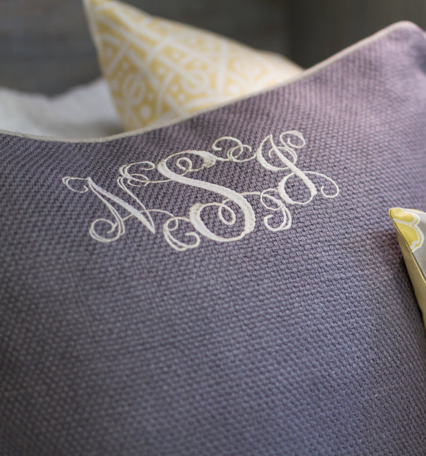 Captiva Linen Pillow - Pewter