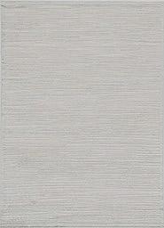Gray Velvet Rug - 5' x 7'6"