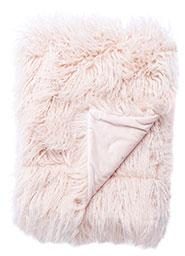 New Shaggy Throw - Blush