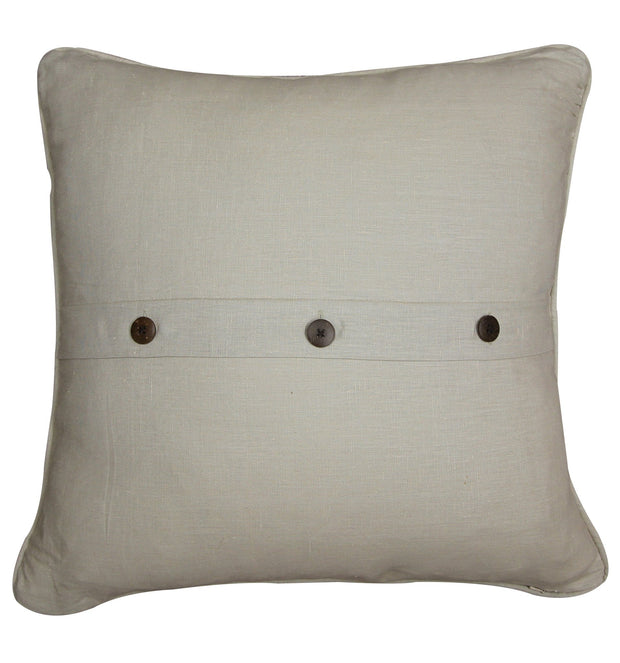 Captiva Linen Pillow - Pewter