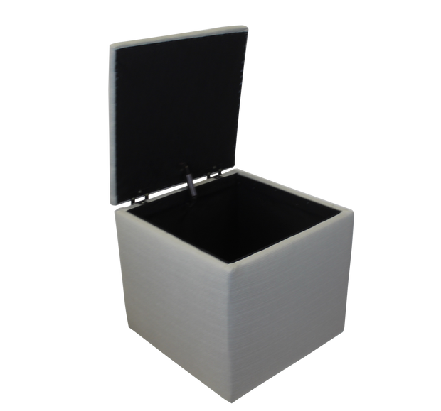 Storage Ottoman - Gray