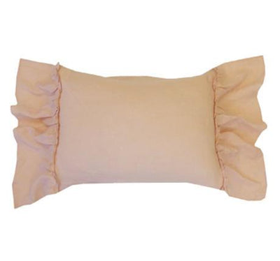 Double Ruffle Standard Sham - Blush