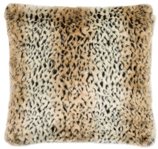 Leopard Fur Pillow