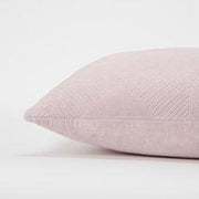 Blush Velvet Lumbar Pillow