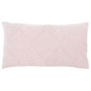 Blush Velvet Lumbar Pillow