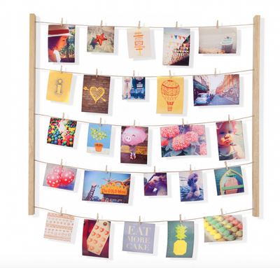 Hang It Up Photo Display - Natural