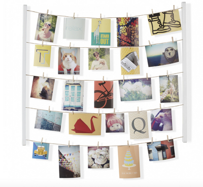 Hang It Up Photo Display - White