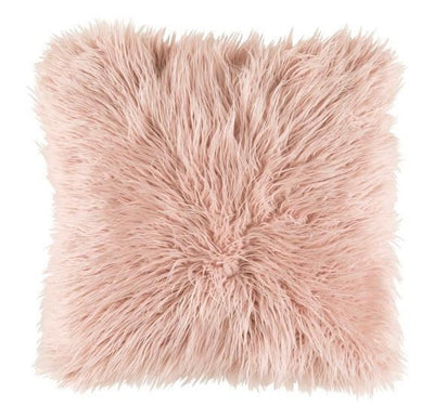 Modern Shag Pillow - Blush 20"