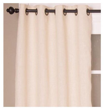 Burlap Closet Panel (Single) - Ivory