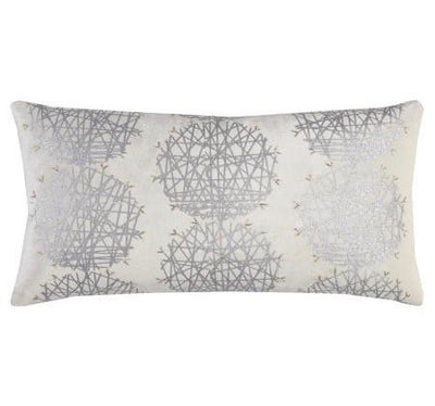 Belair Lumbar Pillow- Silver