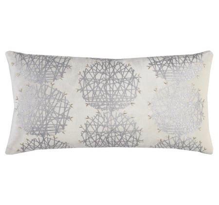 Belair Lumbar Pillow- Silver