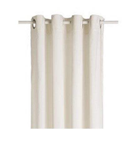 Cotton Velvet Drapery Panels (Pair) - Ivory