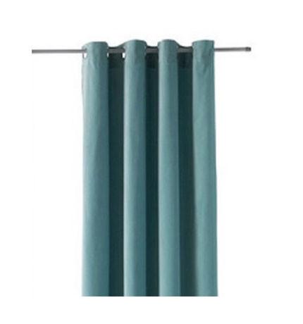 Cotton Velvet Drapery Panels (Pair) - Turquoise