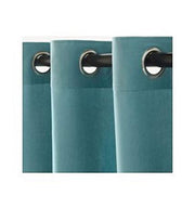 Cotton Velvet Closet Panel (Single) - Turquoise