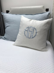 Huge Dutch Euro Pillow - Ice Blue