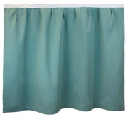 Bed Skirt Panel - Solid Spa Blue