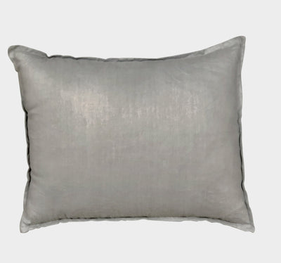 Huge Dutch Euro Pillow - Steel Gray Linen