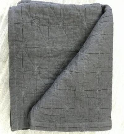 Marshall Quilt - Charcoal