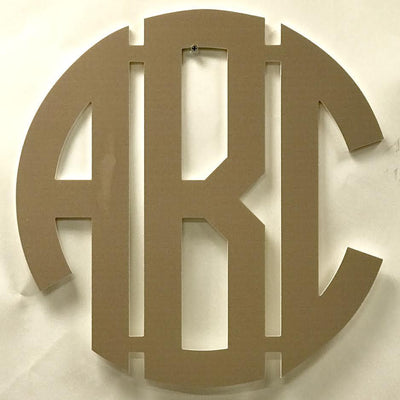 Wall Monogram -  Alie No Circle