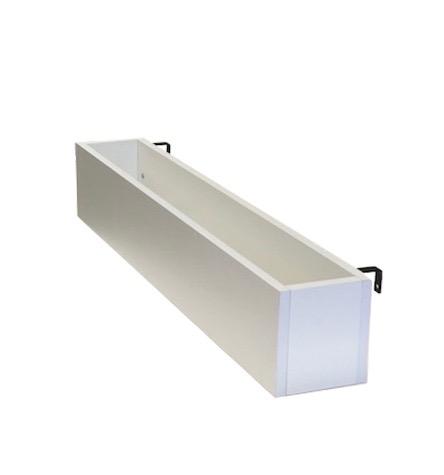 Bed Rail Cubby - White